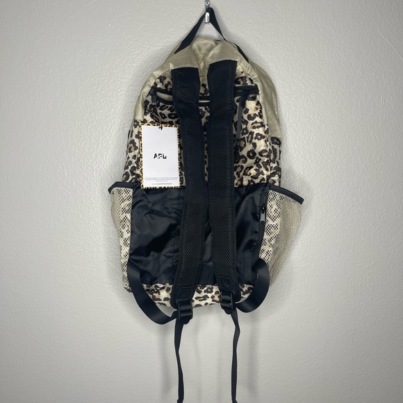 APL Packable Backpack Leopard Cream New with Tags - Picture 9 of 10